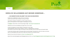 Desktop Screenshot of praxis71.de