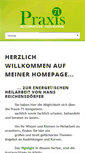 Mobile Screenshot of praxis71.de